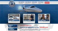 Desktop Screenshot of airambulancenetwork.com